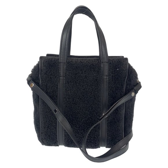 BALENCIAGA Black Leather Shoulder Bag - Picture 3 of 8